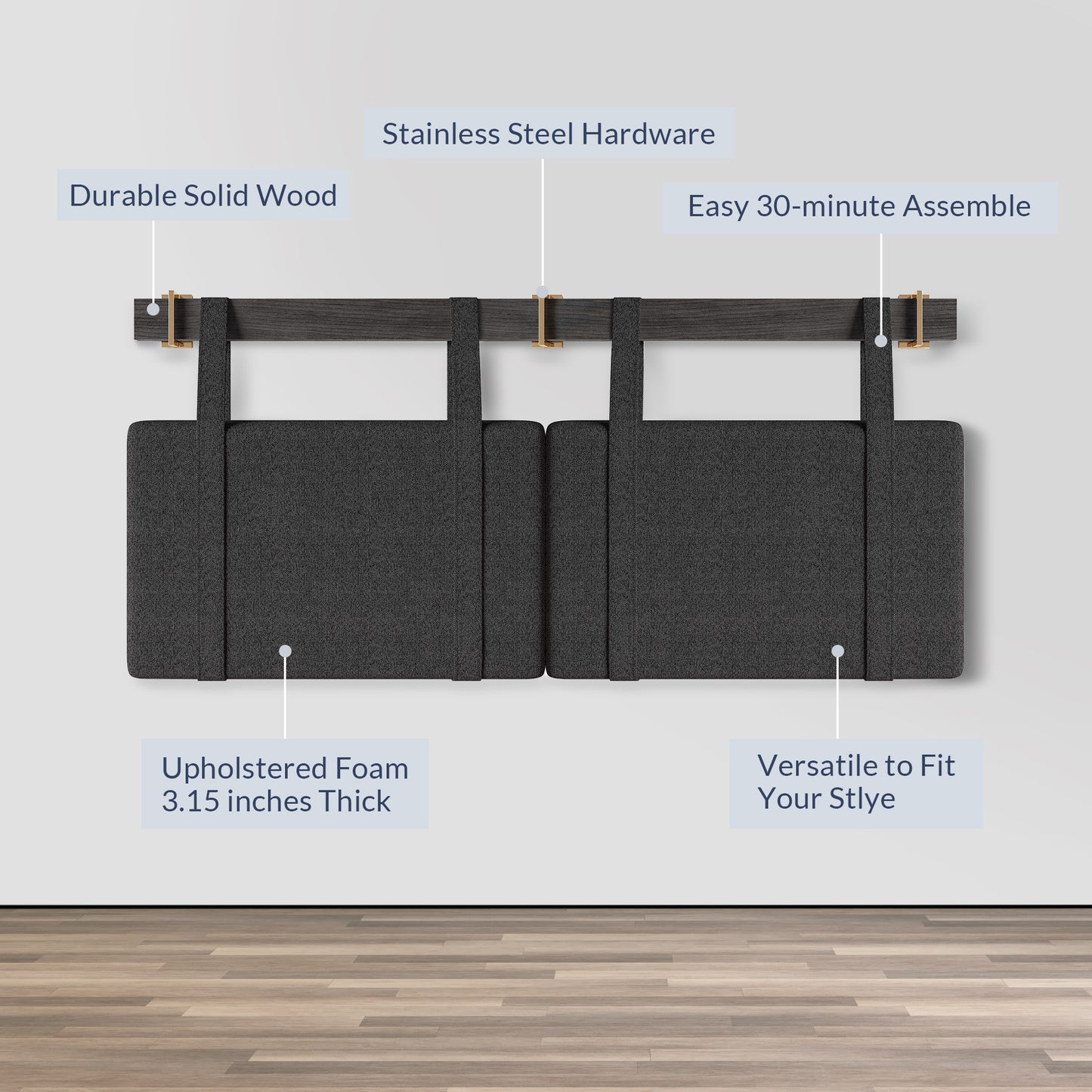 Aiden Wall Mounted Headboard