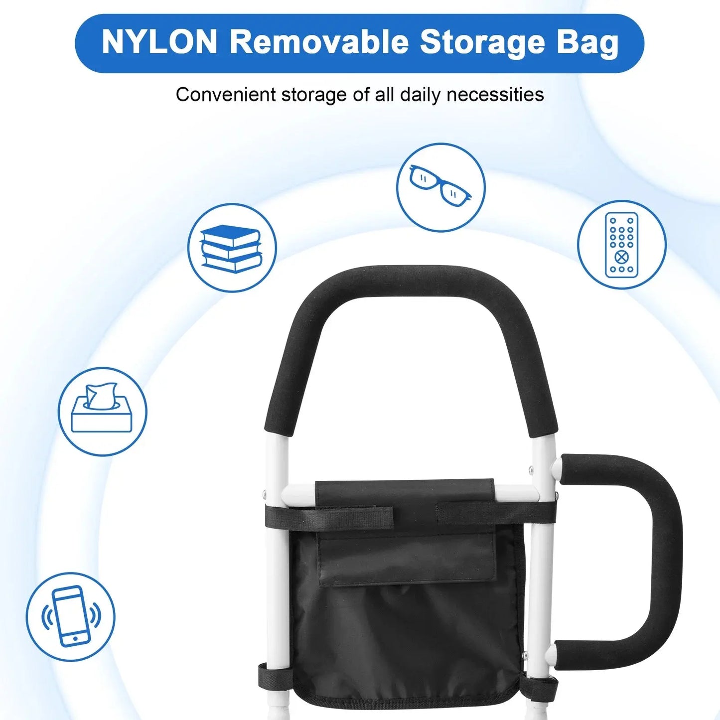 Senior Safety Bed Rail (Side Handle) Canva Home