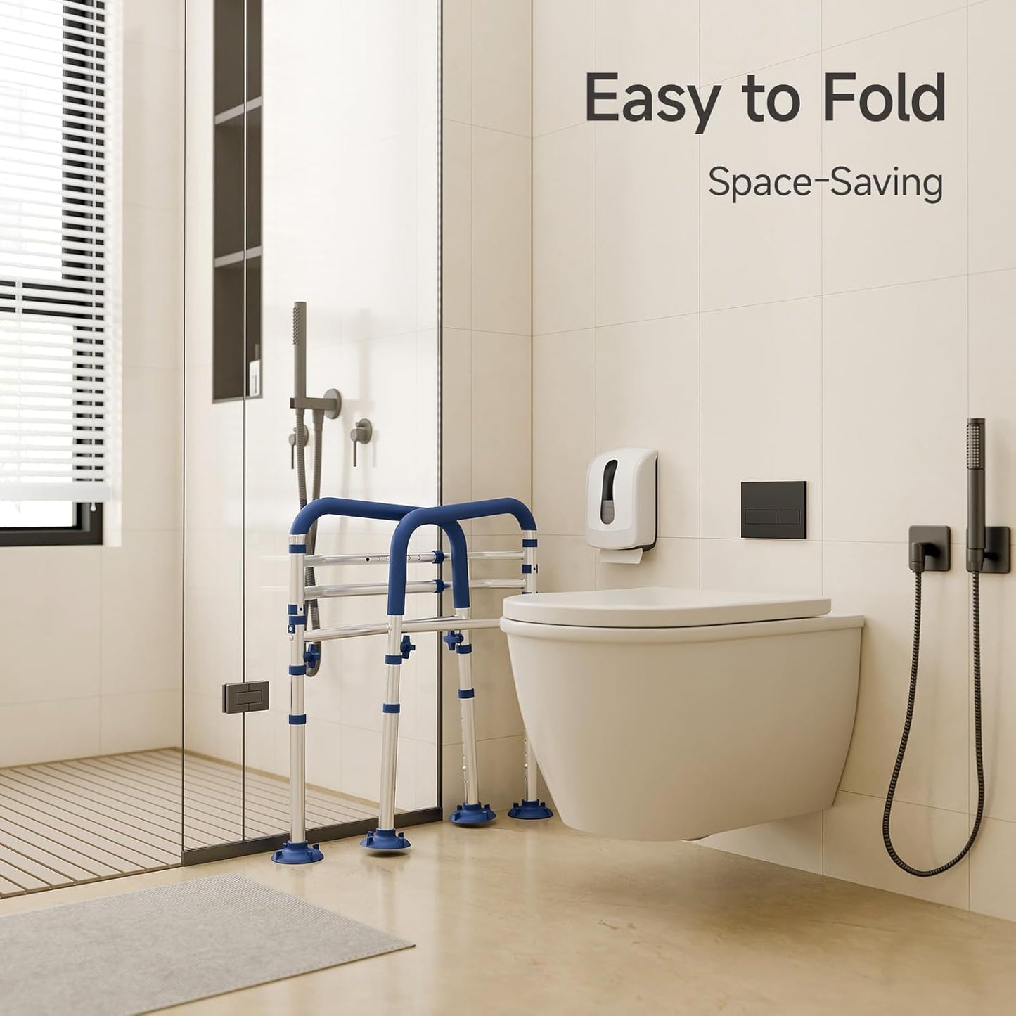 Loyoda Toilet Safety Rails for Seniors