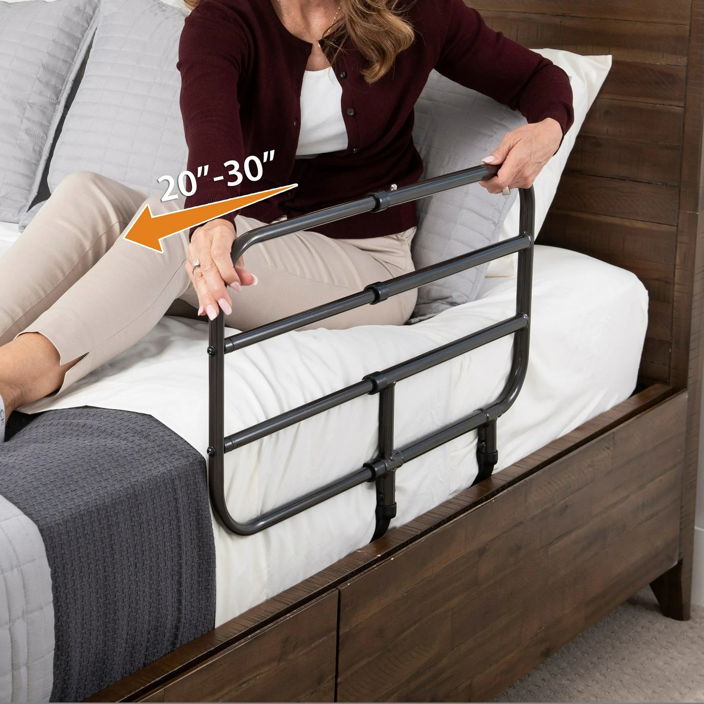 Senior Safety Bed Rail (Extendable Handle)