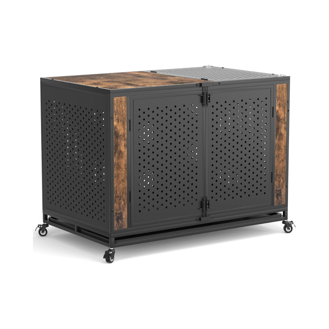47.2" Umar Indestructible Heavy Duty Dog Crate