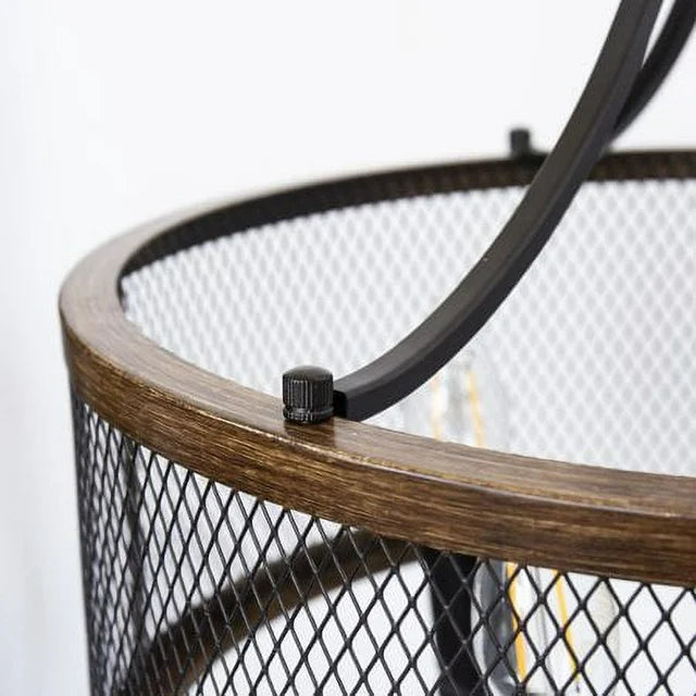 Circle Farmhouse Dining Room Chandelier