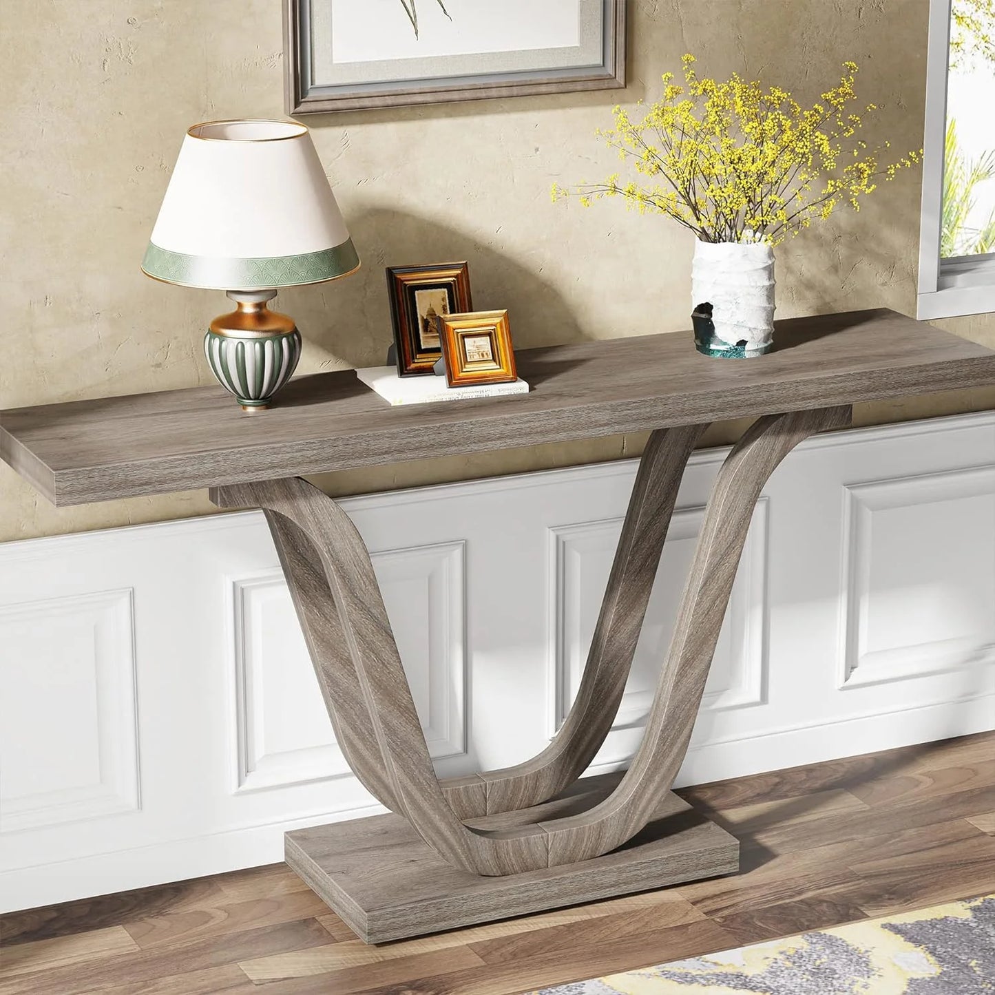 Riley Farmhouse Narrow Entryway Table