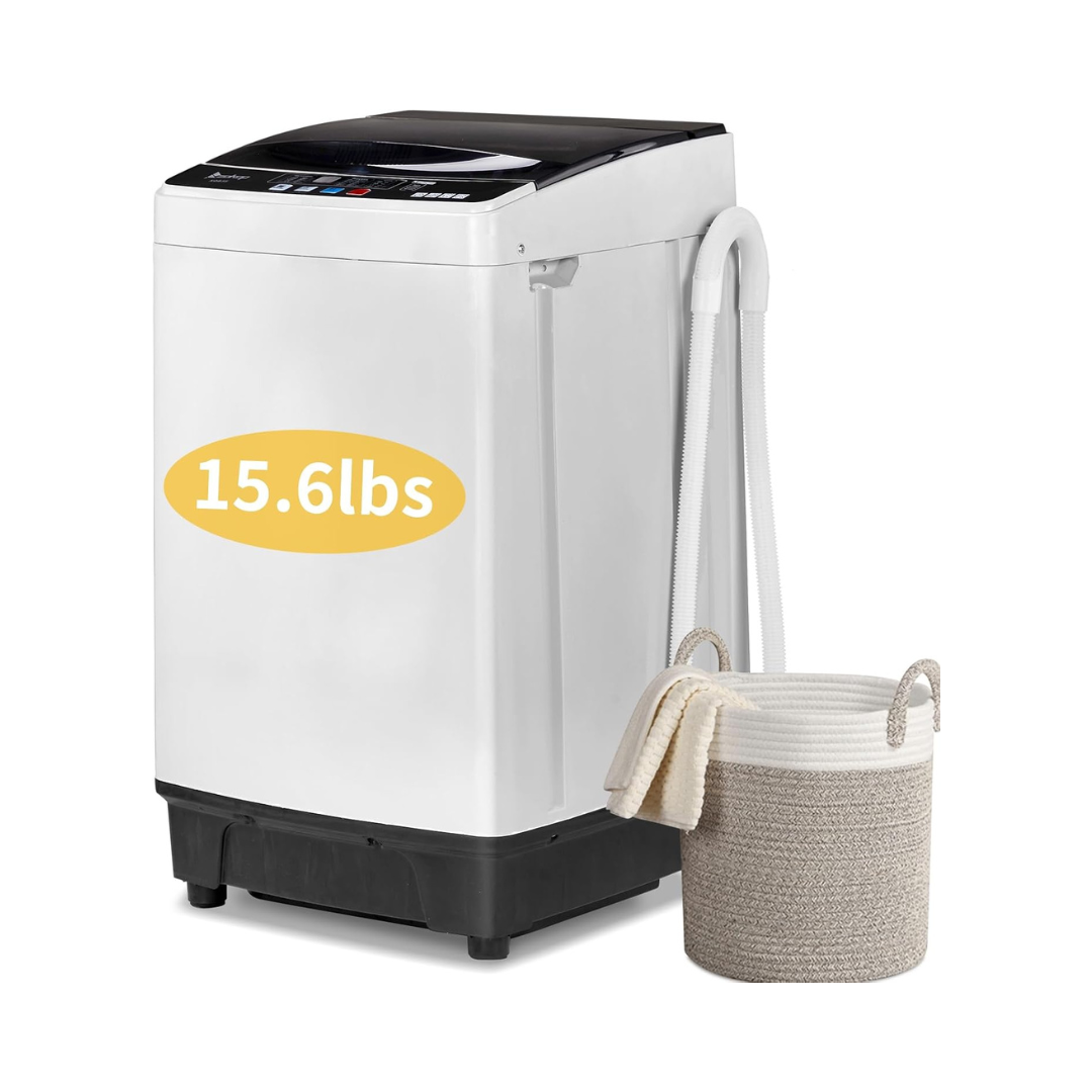 15.6lbs Portable Apartment Ventless Washer & Dryer Combo