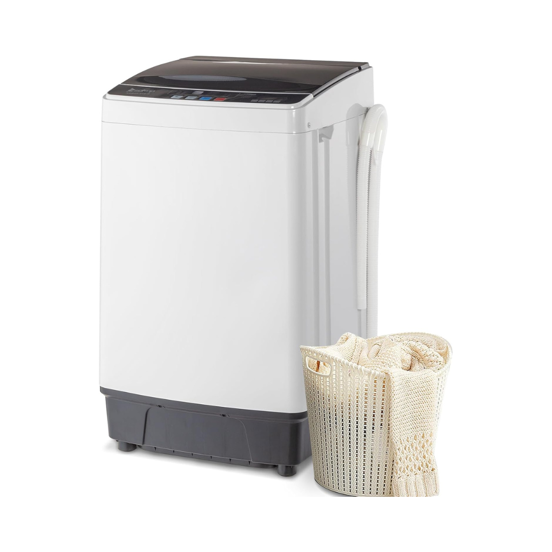 17.6lbs Portable Apartment Ventless Washer & Dryer Combo