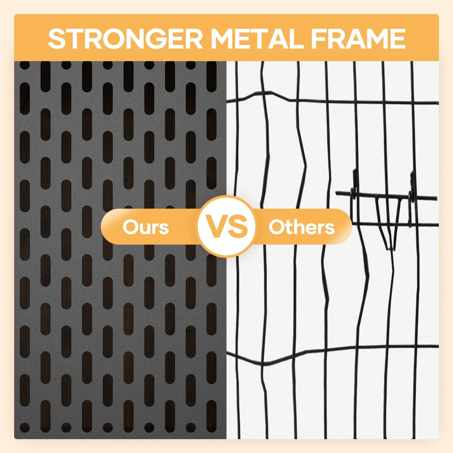 43.7" Kian Heavy Duty Large Dog Crates Furniture