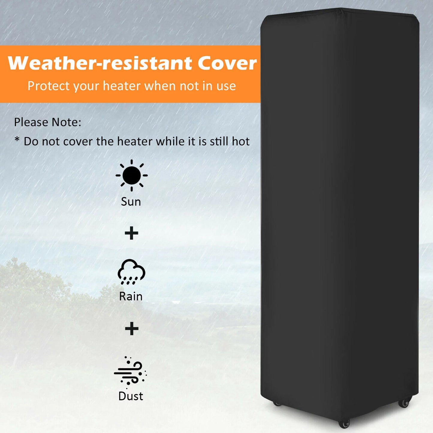 Outdoor Heavy Duty Patio Propane Gas Heater