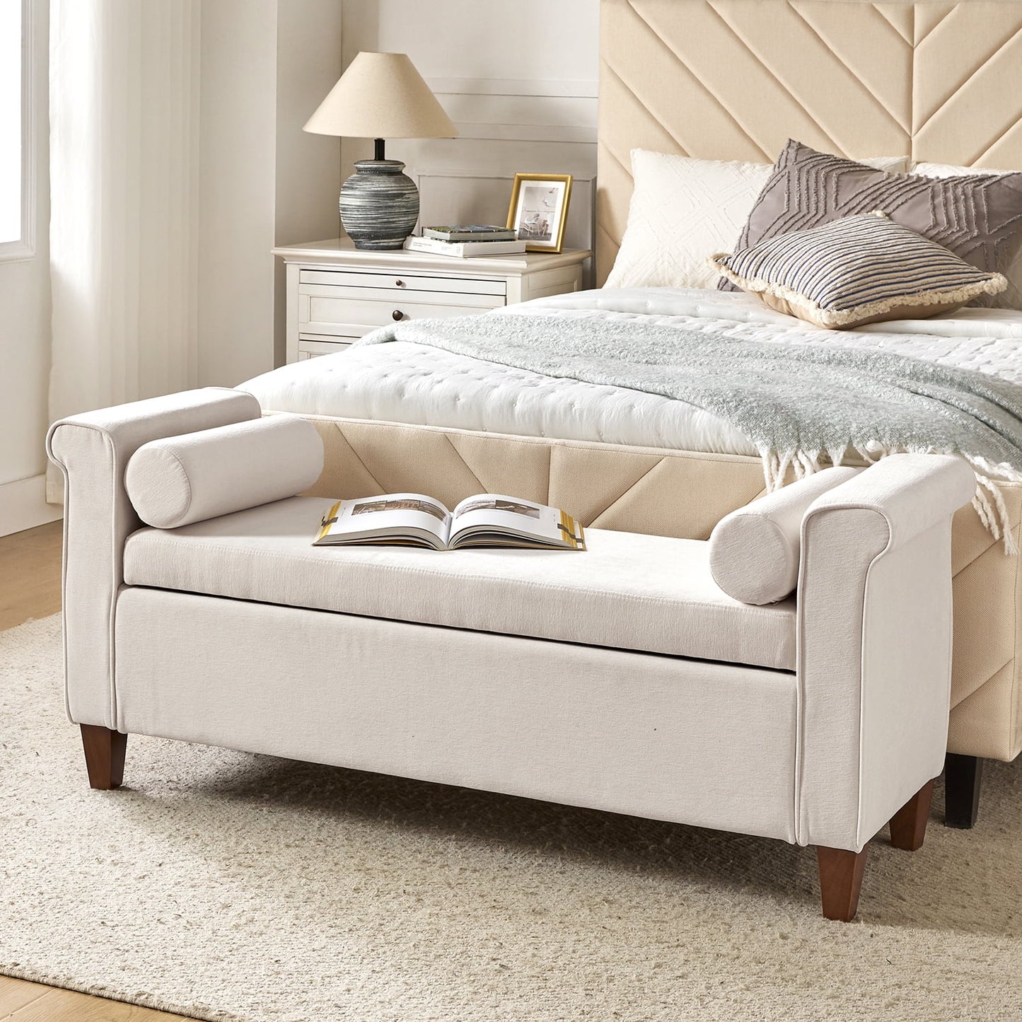 Lula Ottoman Storage End Bed Bench