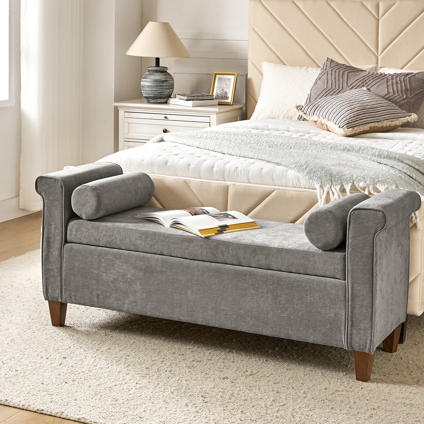 Lula Ottoman Storage End Bed Bench