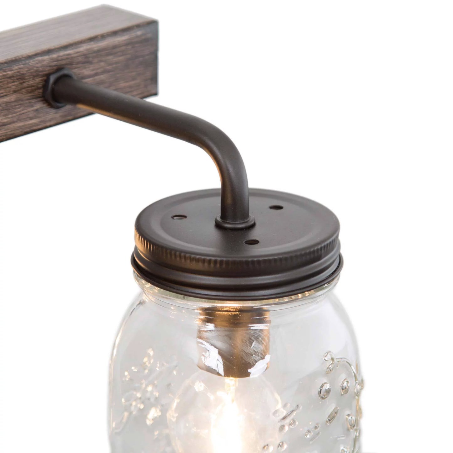 6 Jars Farmhouse Dining Room Chandelier