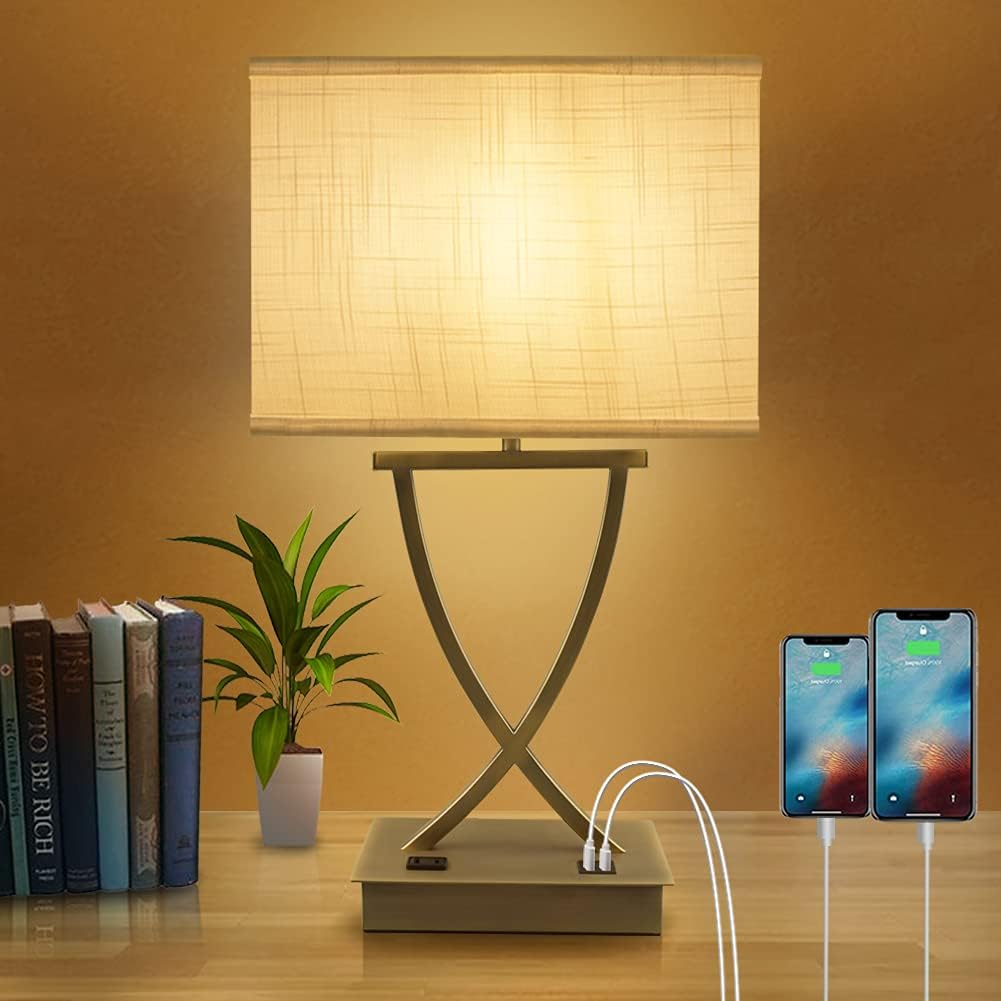 Linen Table Lamp