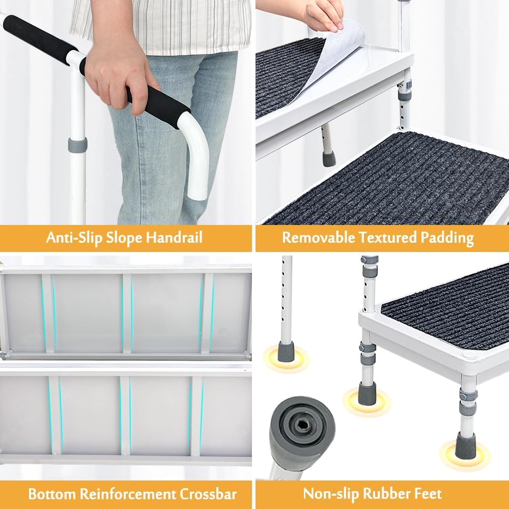31.5" Elderly Bedside Step Stool