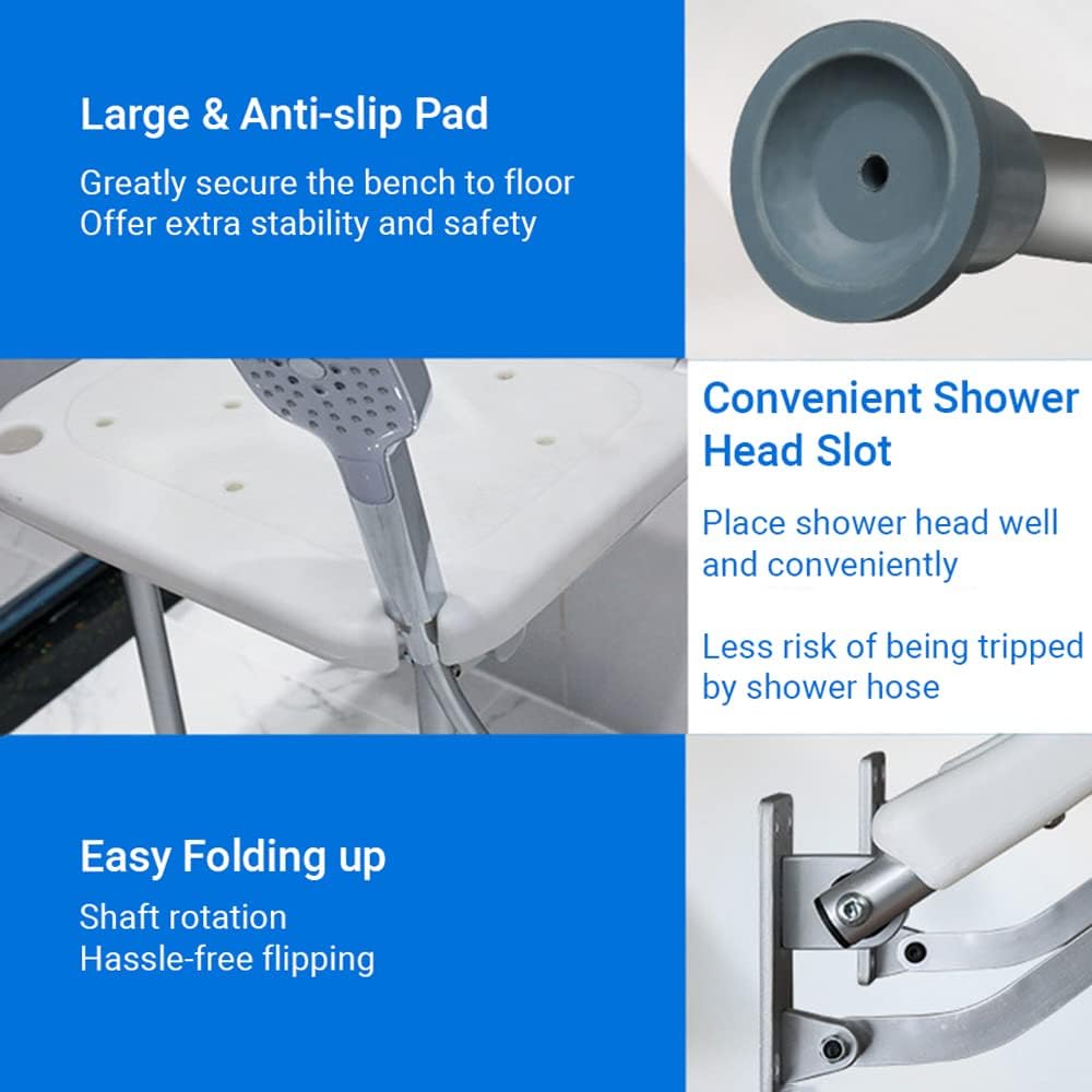 Wall Mounted Folding Shower Seat