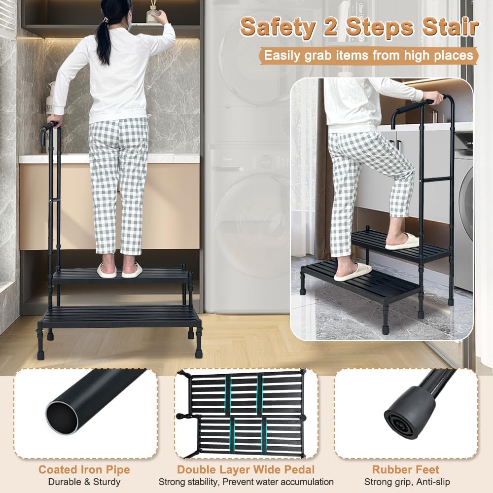 30.5" Elderly Bedside Step Stool