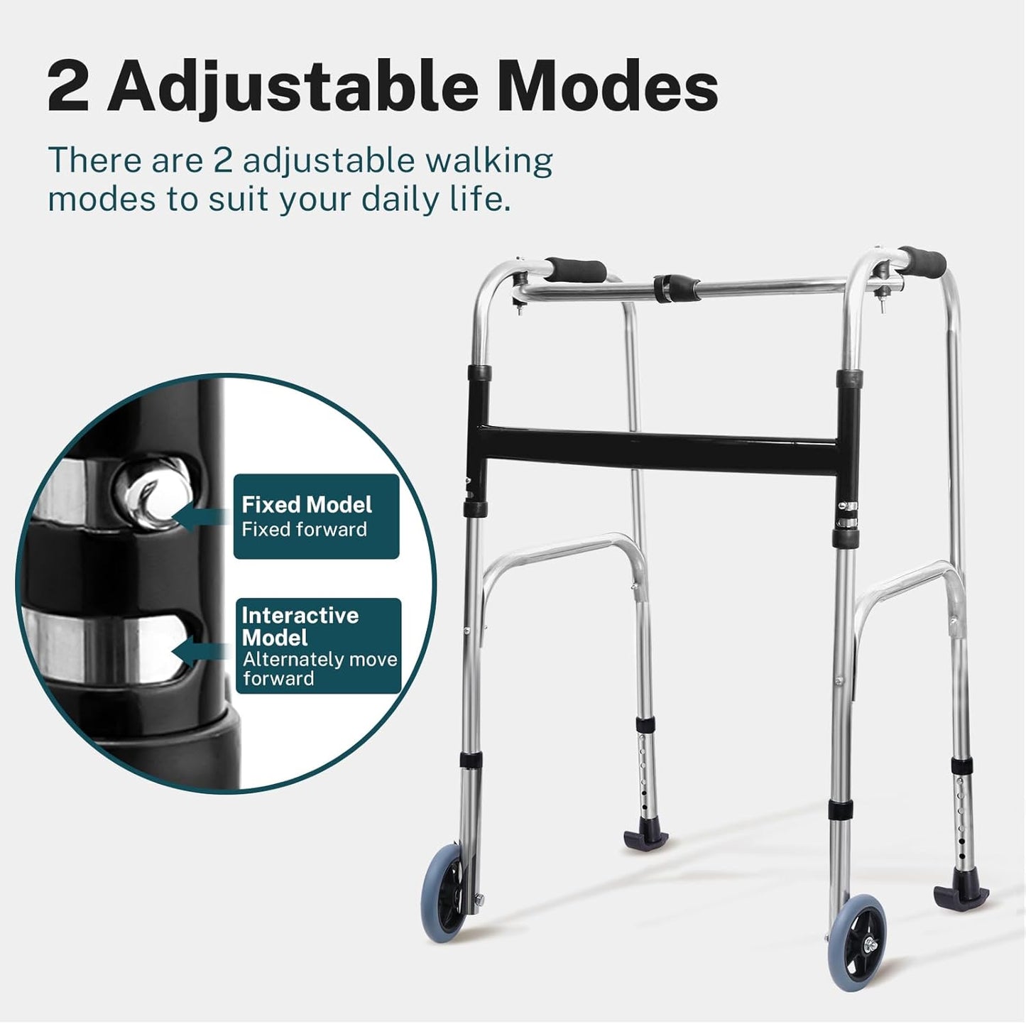 Senior Lightweight Mobility Walker With Seat