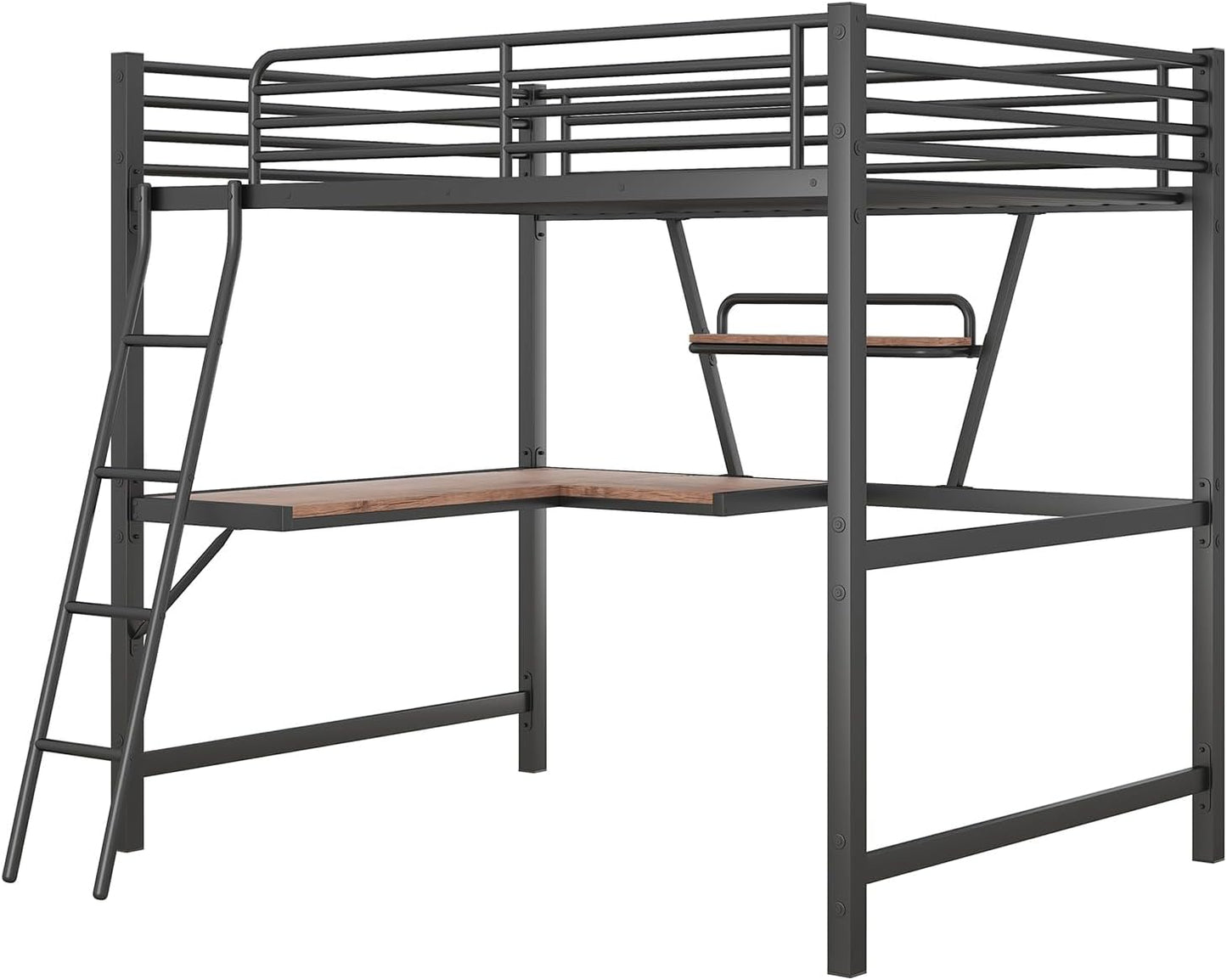 Craig Full Loft Bed With Desk