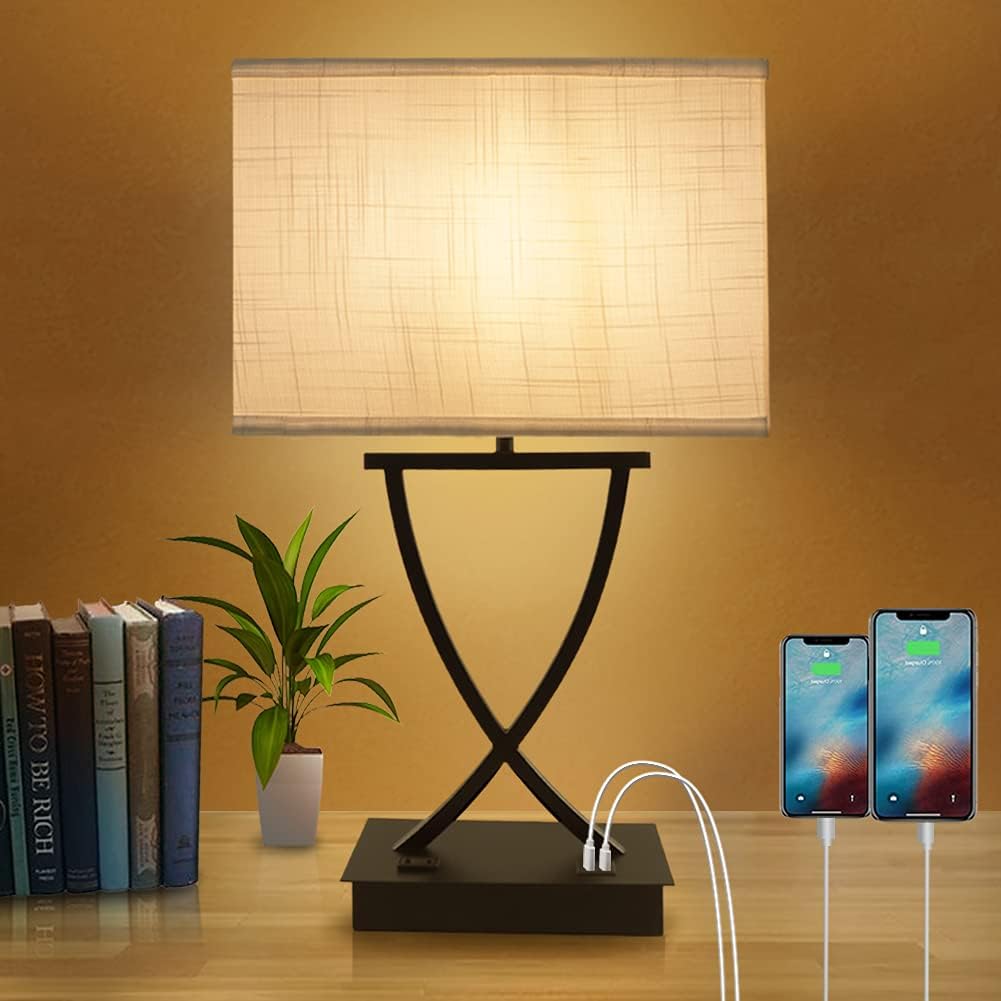 Linen Table Lamp