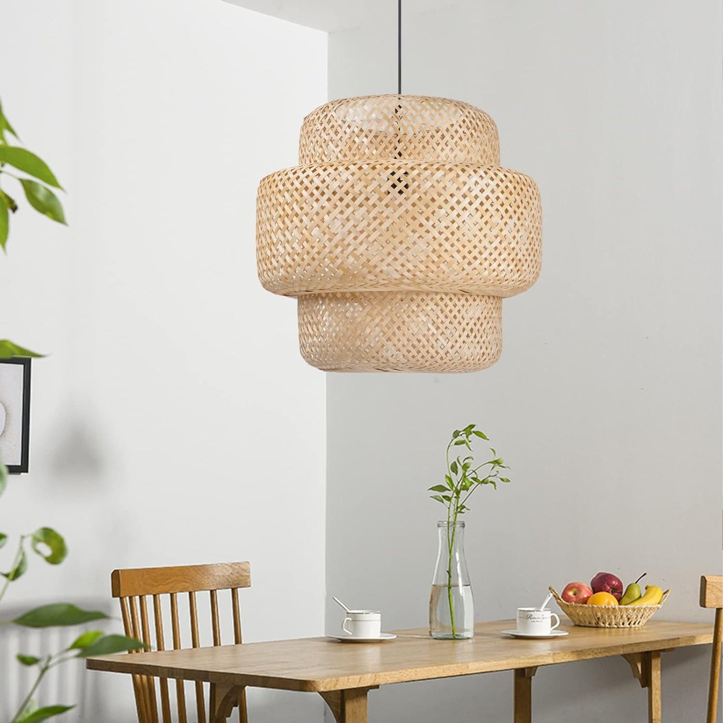 Bamboo Kitchen Pendant Light
