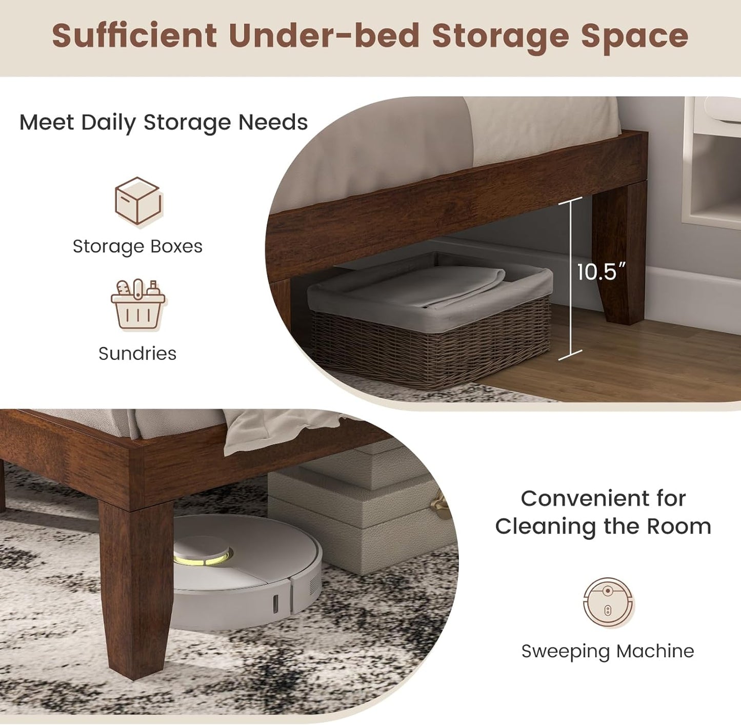 Walsh King Japanese Platform Bed