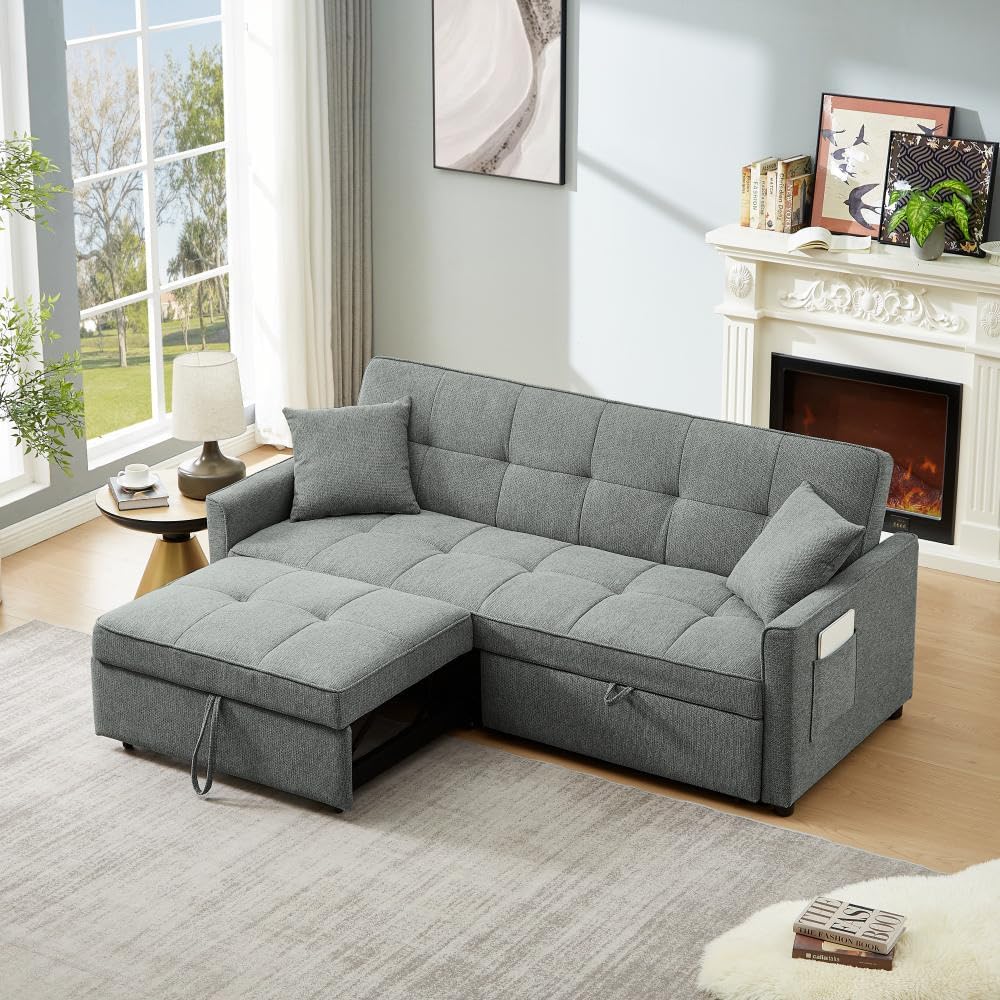 Anais 3 Seater Corner Sofa Bed