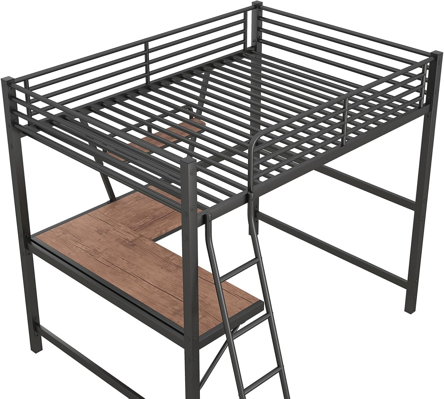Craig Full Loft Bed With Desk