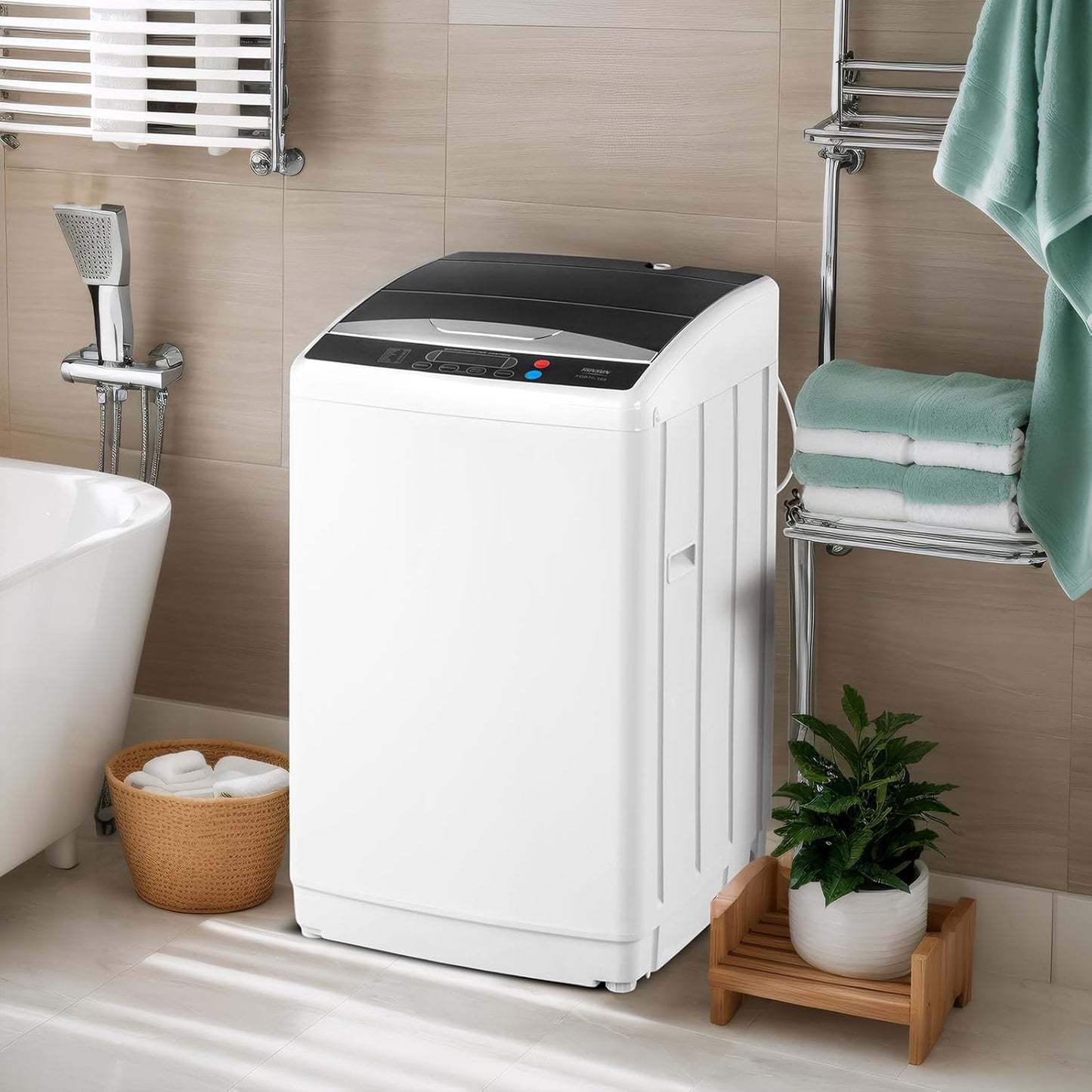 25lbs Portable Apartment Ventless Washer & Dryer Combo