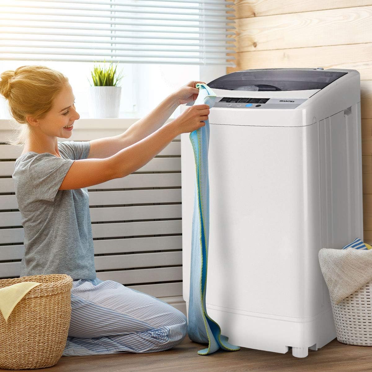 12lbs Portable Apartment Ventless Washer & Dryer Combo