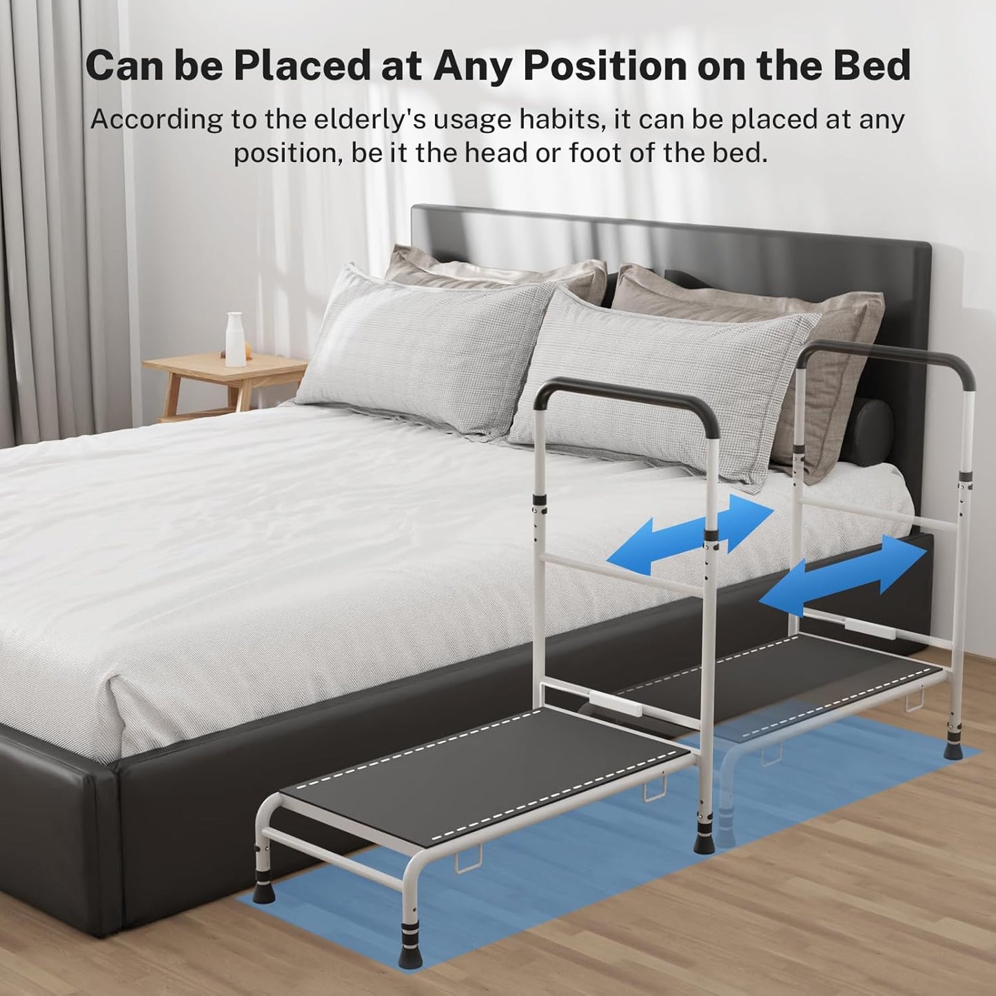 32" Elderly Bedside Step Stool