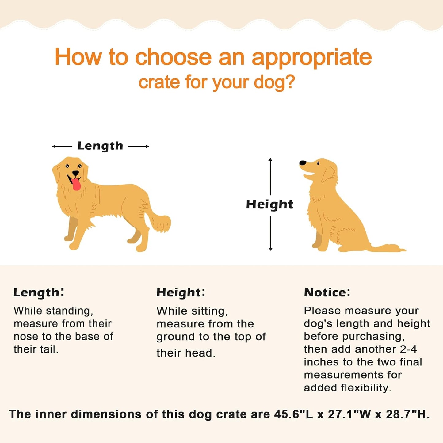 47.2" Umar Indestructible Heavy Duty Dog Crate