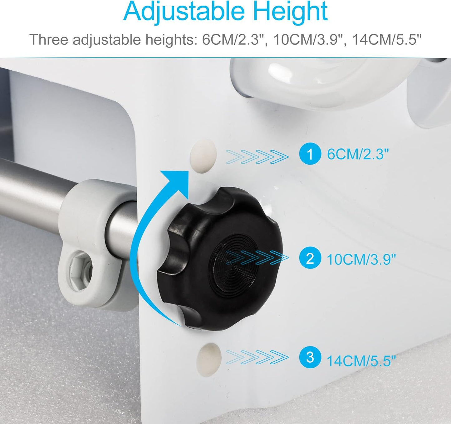 Toilet Seat Riser With Handles (Raise Handle)