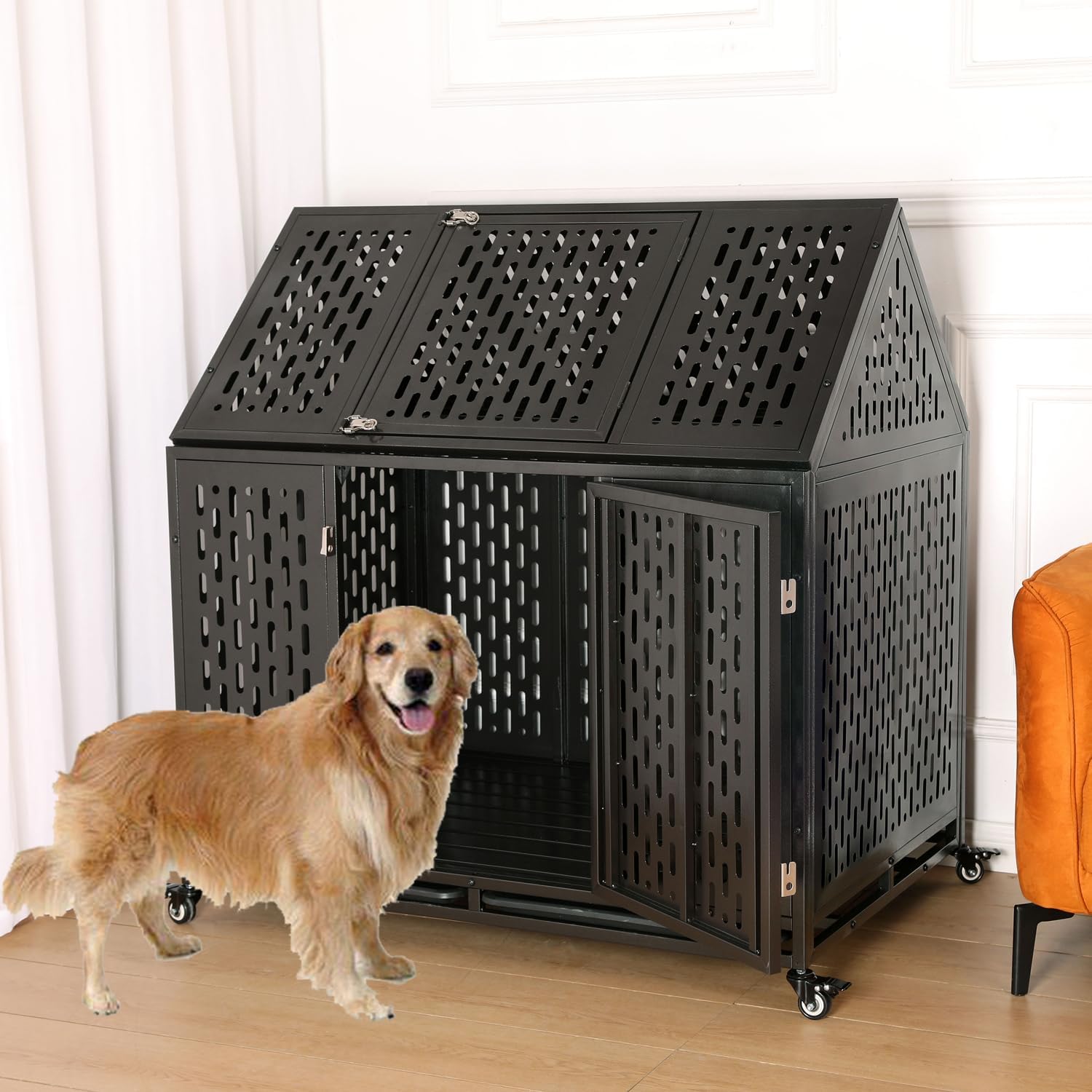 Wise Indestructible Heavy Duty Dog Crate Canva Home