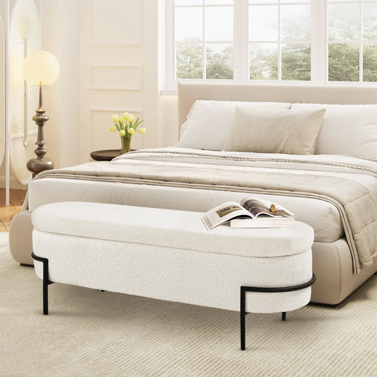 Mahdi Ottoman Storage End Bed Bench