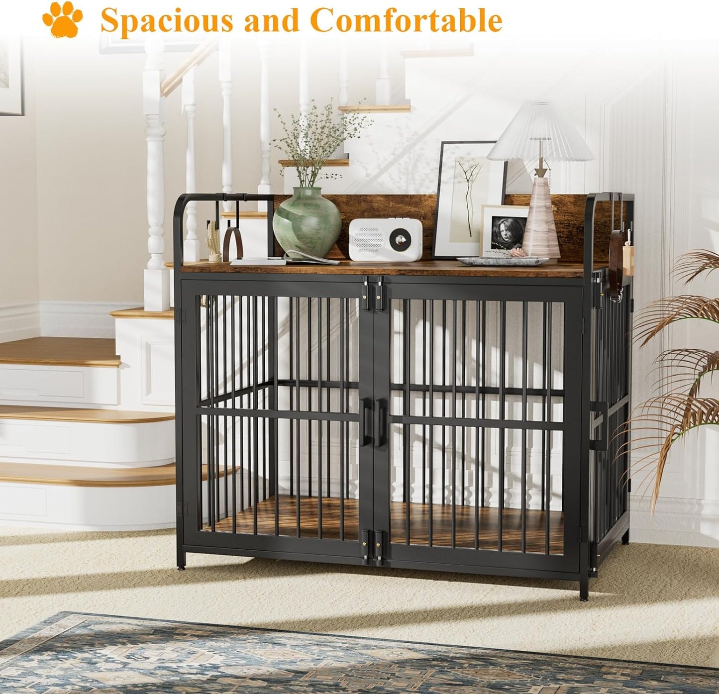 43.3" Keaton Large Dog Crates Furniture