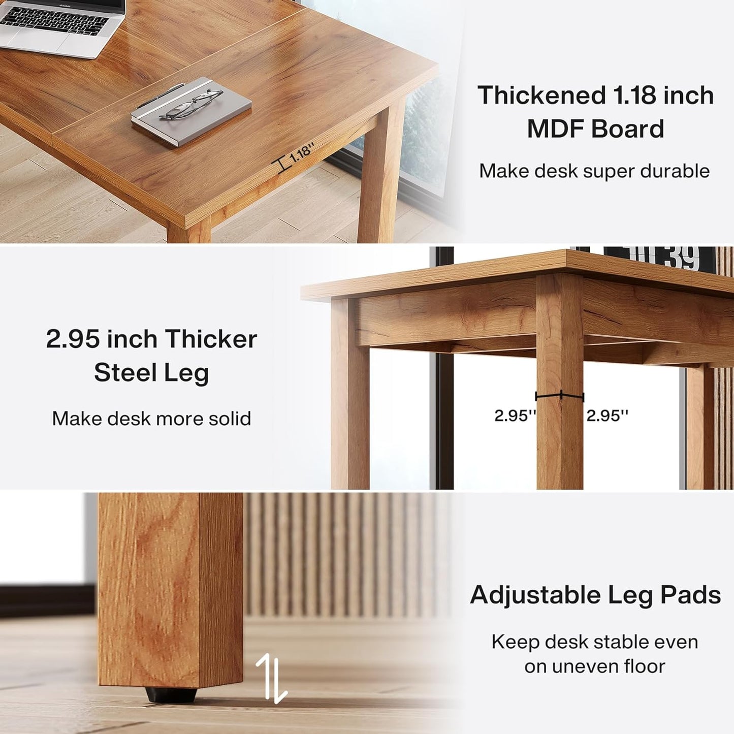 Todd Wooden Executive Office Desk