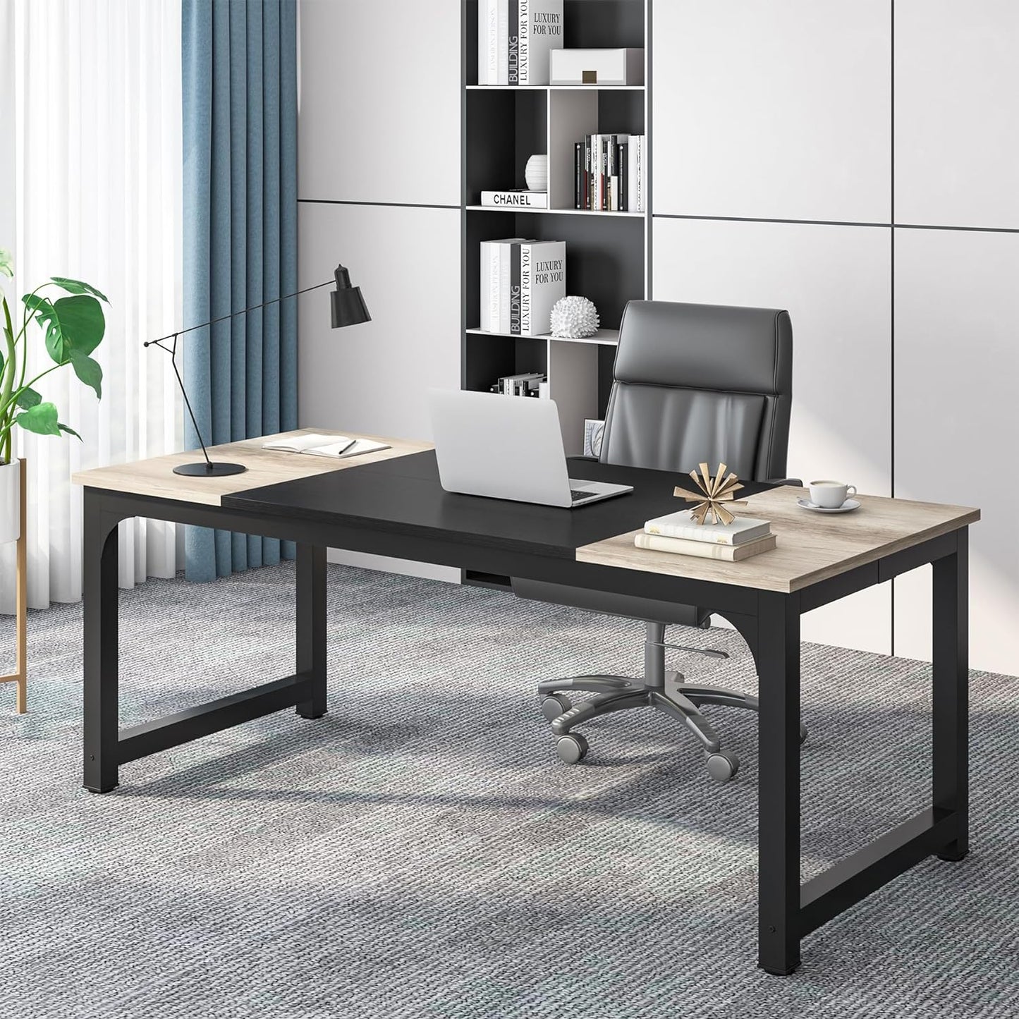 Zaynab Rustic Executive Office Desk