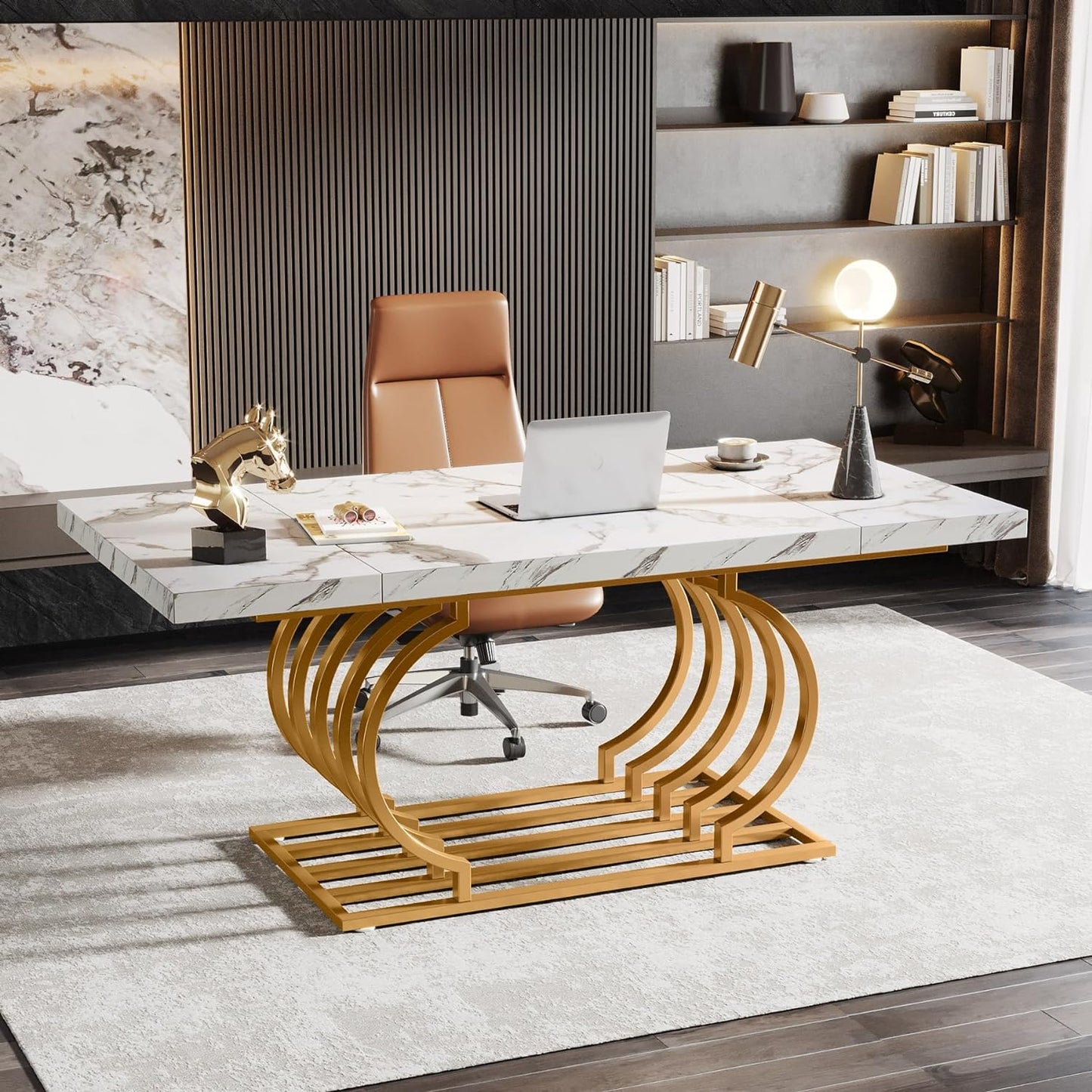 Pham Modern Executive Office Desk