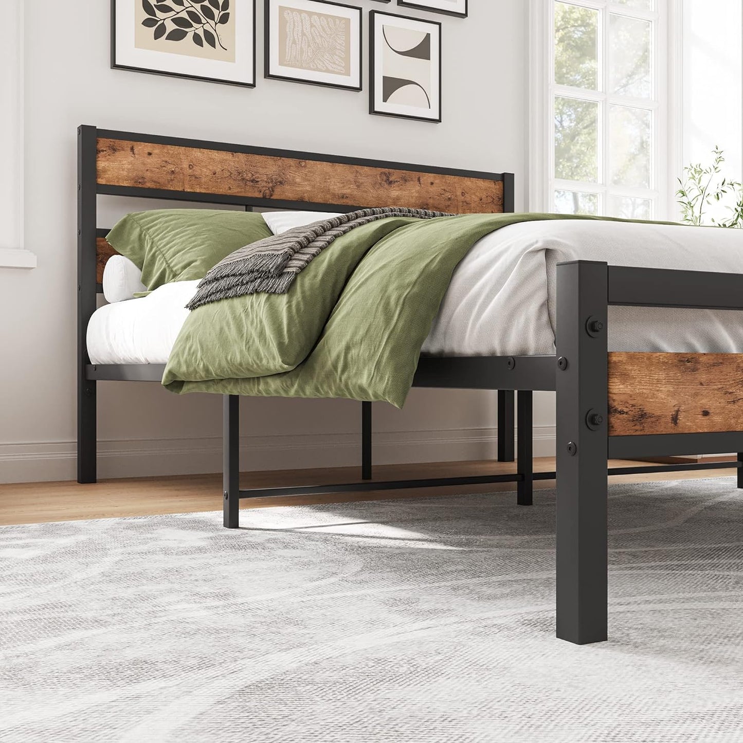 Parrish Metal Platform Bed