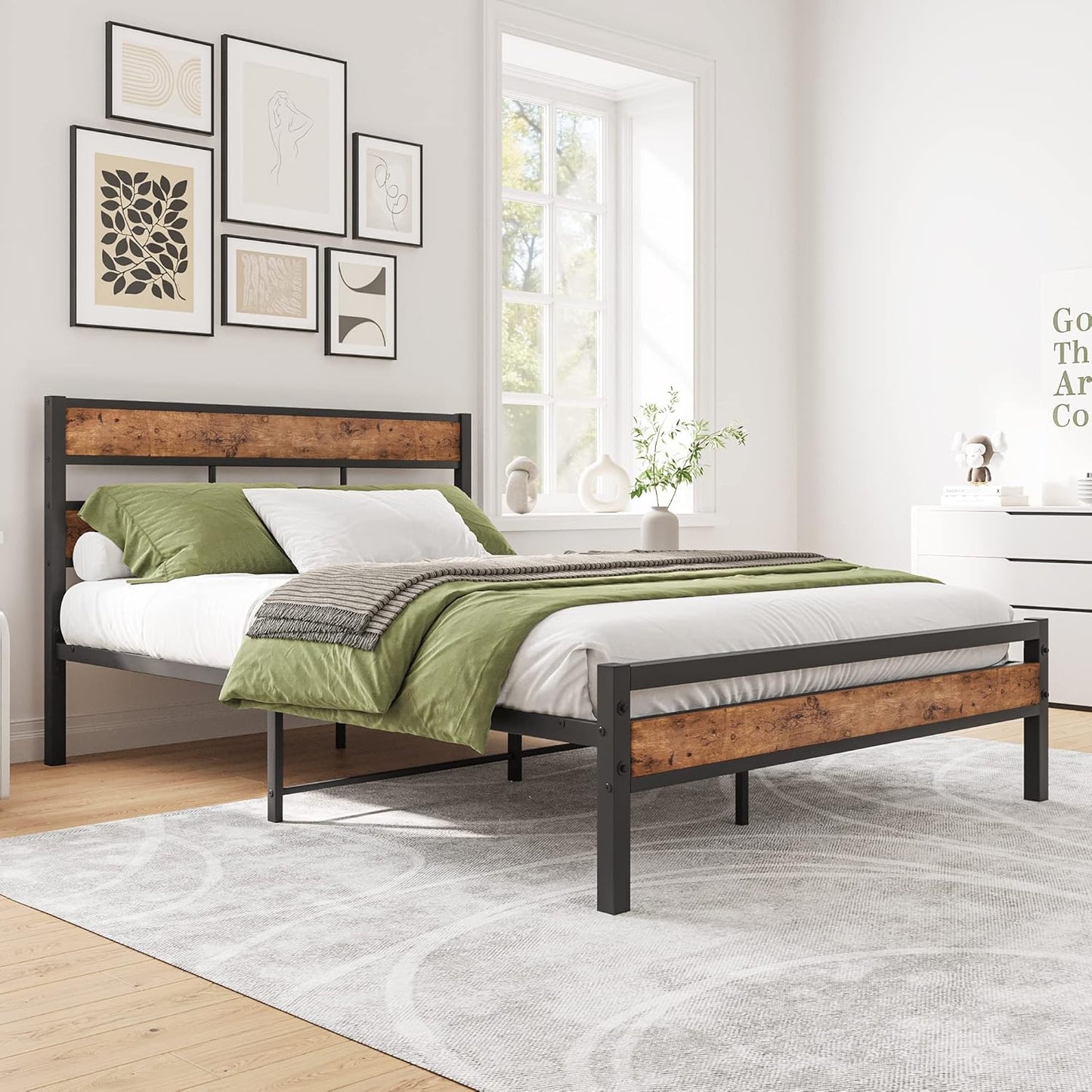 Parrish Metal Platform Bed