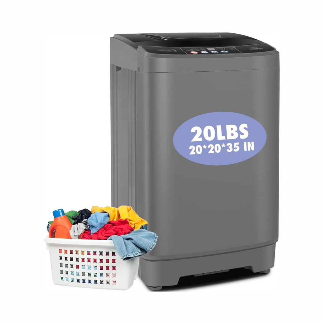 20lbs Portable Apartment Ventless Washer & Dryer Combo