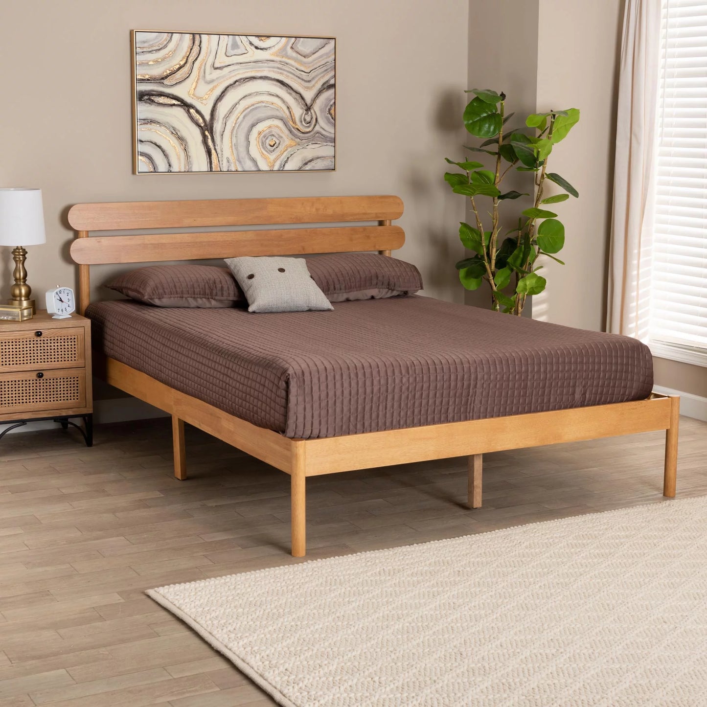 Tabitha Queen Japanese Platform Bed