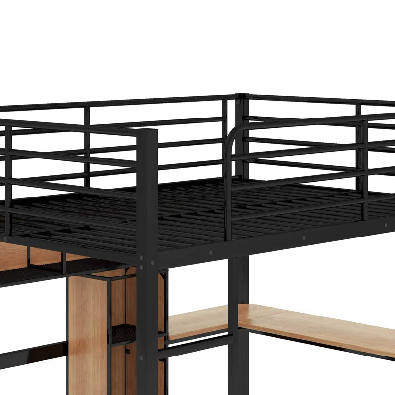 Bush Full Loft Bed With Desk Canva Home