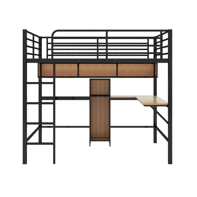 Bush Full Loft Bed With Desk