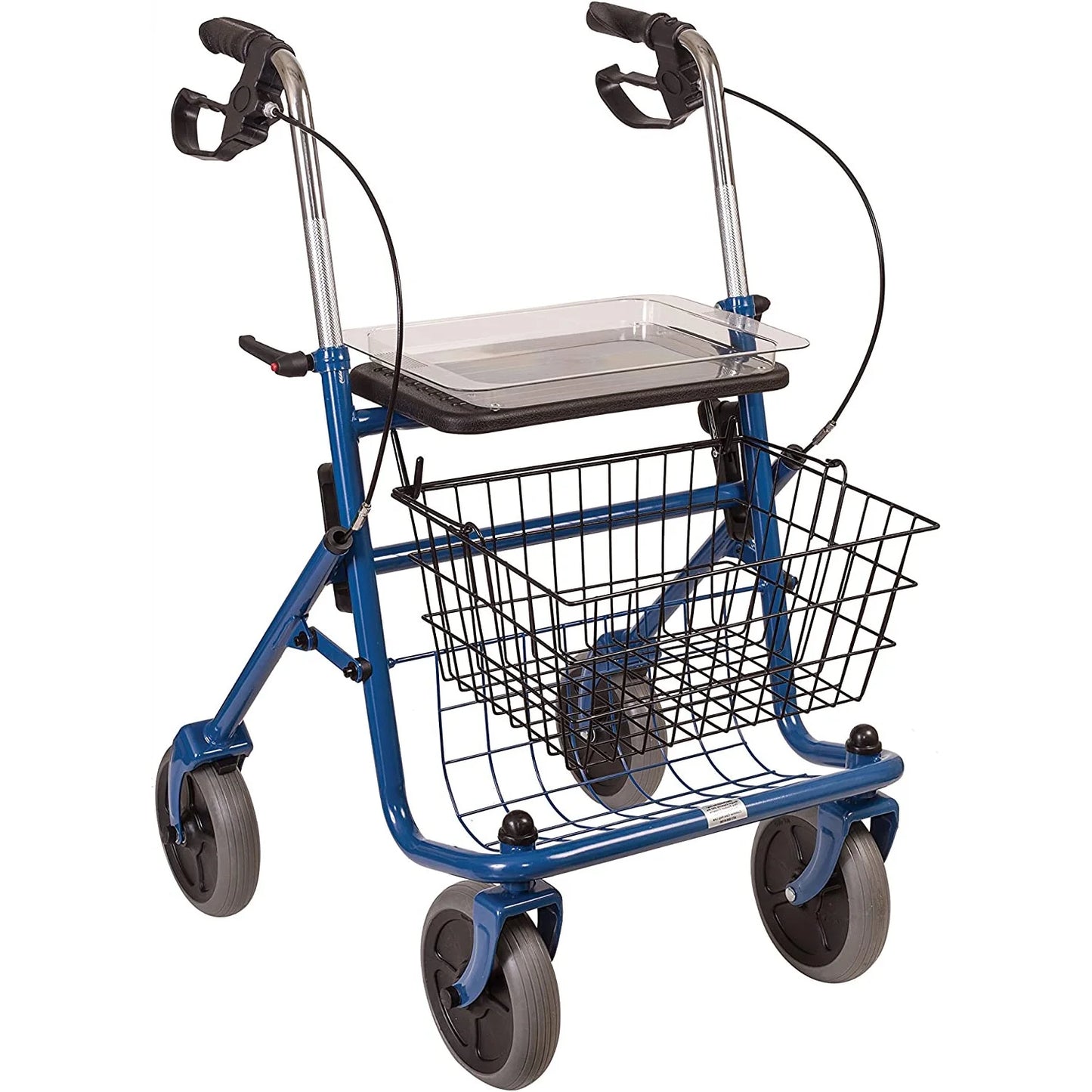 Cooper Rollator Walker With Seat & Basket