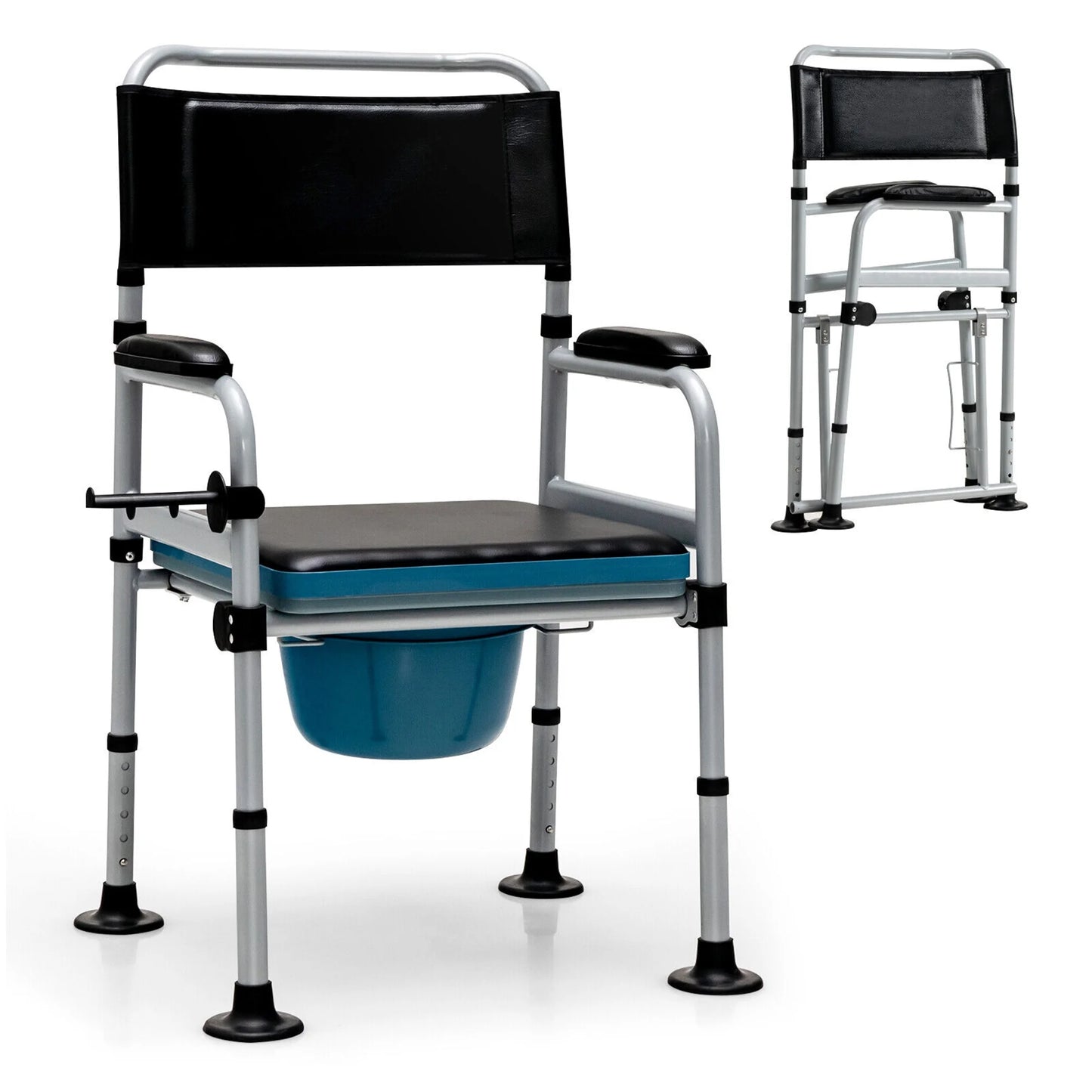 Deacon Adult's Bedside Commode Chair