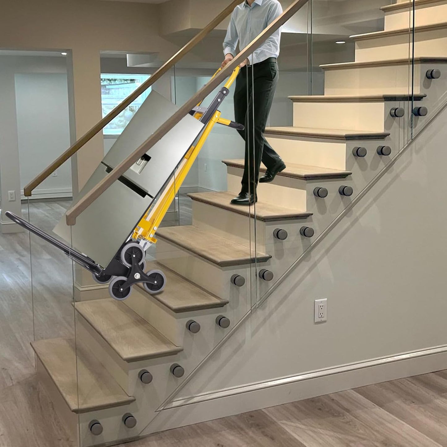 3-in-1 Industrial Convertible Hand Truck Dolly Cart - Canva Home