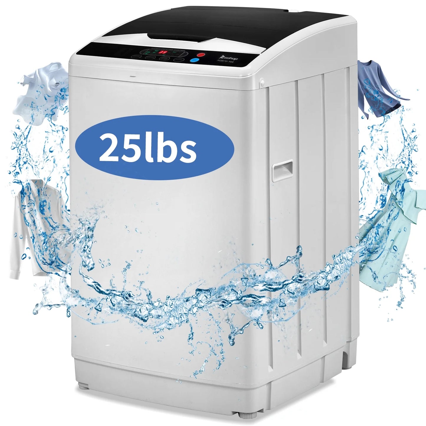 25lbs Portable Apartment Ventless Washer & Dryer Combo
