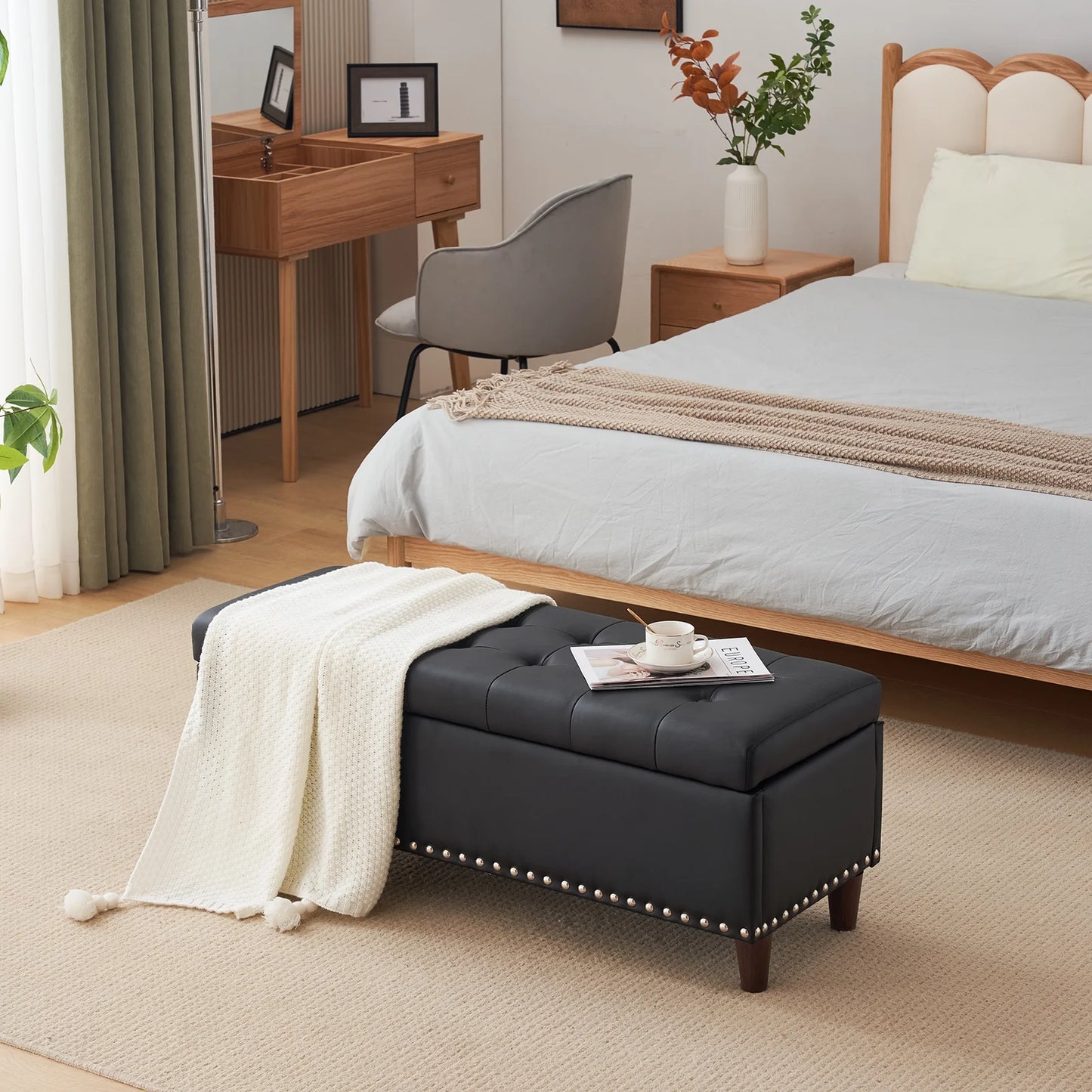 Mathis Ottoman Storage End Bed Bench
