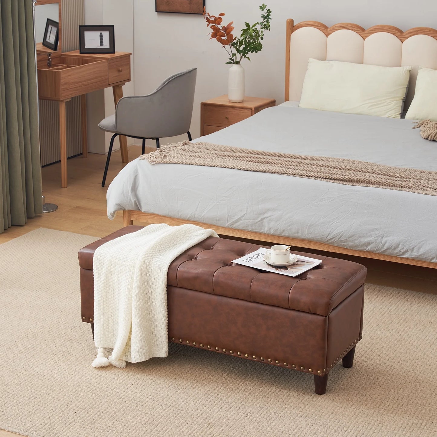 Mathis Ottoman Storage End Bed Bench