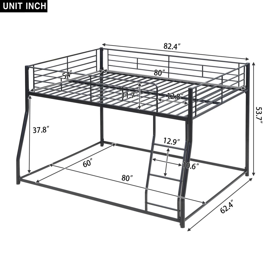 Luqman Heavy Duty Adults Bunk Bed Canva Home