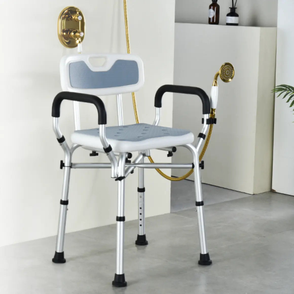 Elderly Shower Chair With Arms – Canva Home